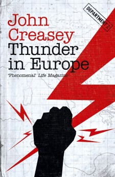 Thunder in Europe JOhn Creasey Department Z